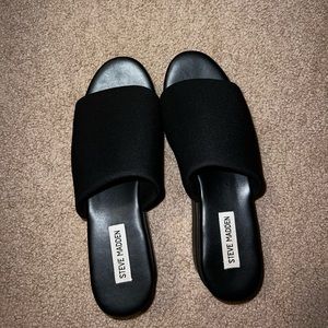 Black Steve Madden Platform Shoes